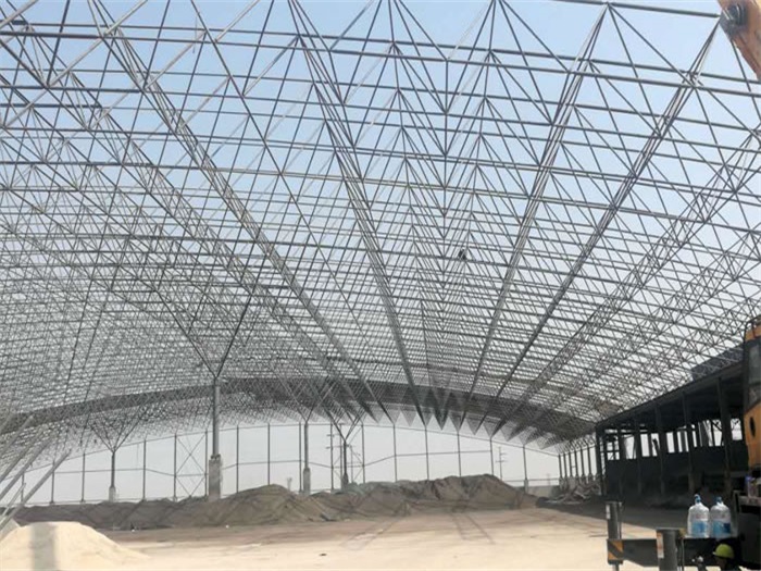 启东钢厂料仓网架工程